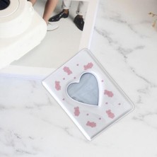Lotin 3 Inç Mini Fotoğraf Albümü Photocard Kollu 40 Cep Doğum Günü Pembe Tavşan Için Sevimli (Yurt Dışından)