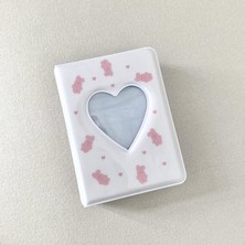 Lotin 3 Inç Mini Fotoğraf Albümü Photocard Kollu 40 Cep Doğum Günü Pembe Tavşan Için Sevimli (Yurt Dışından)