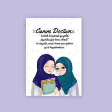 Fatofootfan Kız Kardeşim Temalı Kartpostal