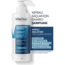 Villed'eau Kepekli Saçlar İçin Onarıcı - Arındırıcı ve Besleyici Şampuan 400 ml