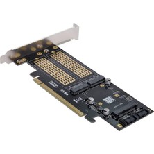 Keepro Pci Express 16X Nvme Ngff Msata Çevirici Pcie 16X Msata Çevirici Pci Exp 16X Ngff Çevirici Pci-Exp 16X Nvme Çevirici