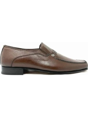 Pierre Cardin 36102 Erkek Bordo Kösele Hakiki Deri Ayakkabı
