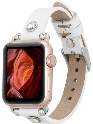 Bouletta Apple Watch Uyumlu Uyumlu Deri Kordon Visby 38-40-41MM F3