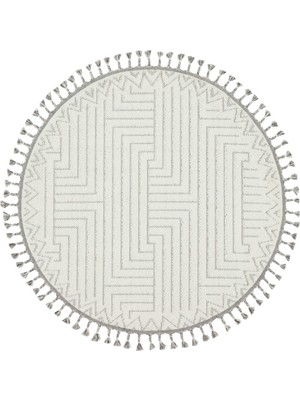 Kelebek Dekor Roma Round Halı
