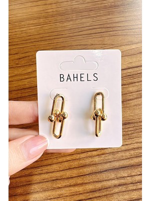 Bahels Gold Renk Küpe