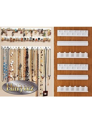 Neptüns Bling Eez Takı Organizer Mücevher Aksesuar Plastik Askılık