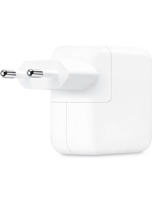 Apple 35 W Çift Usb-C Bağlantı Noktalı Güç Adaptörü Beyaz