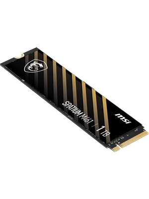 MSI Spatium M461 PCIe 4.0 NVMe M.2 1TB SSD 2000 MB/s Okuma Hızı 1000 MB/s Yazma Hızı