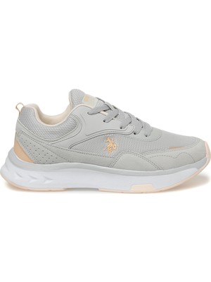 U.S. Polo Assn. Anchor Wmn 3fx Gri Kadın Sneaker