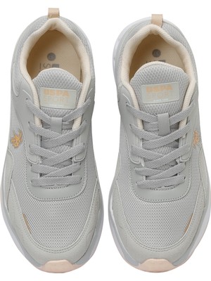 U.S. Polo Assn. Anchor Wmn 3fx Gri Kadın Sneaker