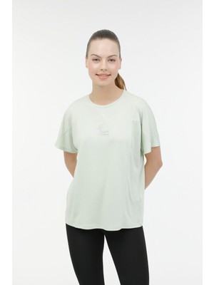 Lumberjack Wl Jasmıne 11JCK2021 3fx Pastel Yesıl Kadın Kısa Kol T-Shirt