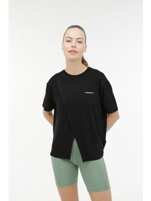 Lumberjack Wl Cındy 11CK700 3fx Siyah Kadın Kısa Kol T-Shirt