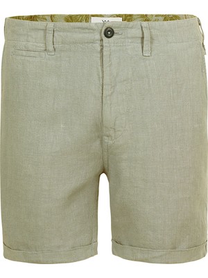 Mr. Mood Normal Bel Standart Açık Haki Erkek Bermuda Şort Mr Tanger Shorts