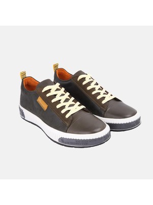 Marcomen 15076 Haki Erkek Sneaker