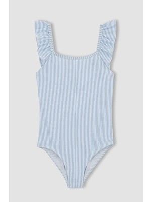 DeFacto Kız Çocuk Çizgili Mayo Z3607A623HS