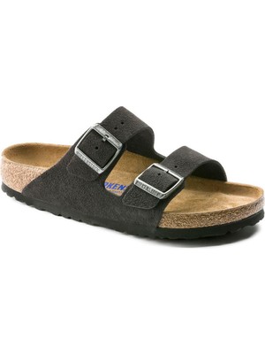 Birkenstock Arizona Sfb Vl Velvet Grey Terlik