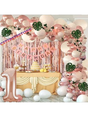 Çıtı Pıtı Store Çıtıpıtıstore 1 Yaş Doğum Günü Balon Seti