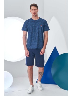 Pjs 24316 Erkek Şort Pijama Takım