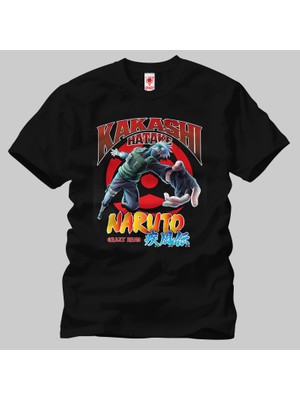 Built By Crazy Naruto Kakashi Hateke Unisex Tişört