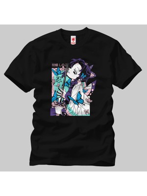Built By Crazy Demon Slayer Shinobu Unisex Tişört