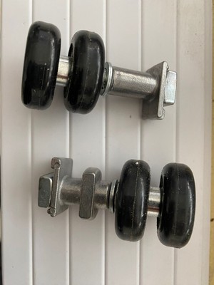 Difa Cam Balkon Tekeri Çiftli