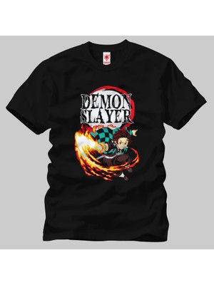 Built By Crazy Demon Slayer Fire Unisex Tişört