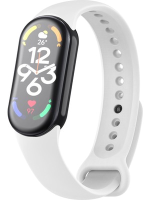 Nezih Case Xiaomi Mi Band 8 / 9 / 10 Uyumlu Renkli Klasik Jel Silikon Kordon