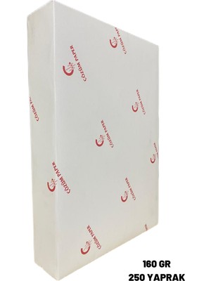 Gramajlı Fotokopi Kağıdı A4 160 gr 250 Yaprak