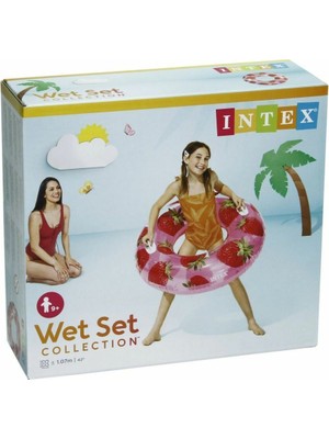 IS56261 Tropikal Meyve Desenli Simit - Vardem Oyuncak