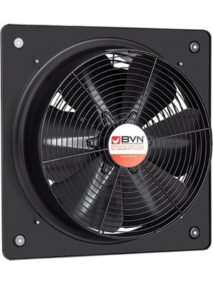 Bahçıvan 33x33 cm BSMS 250 1475 D/D 220/230 volt Monofaze Kare Sanayi Aspiratörü