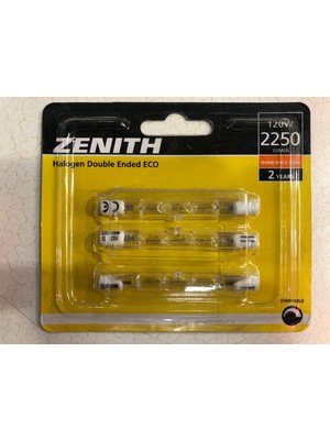 Zenith 3 Adet  120W Çubuk Halojen  78MM