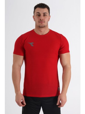 Diadora Alto Antrenman T-Shirt Kırmızı