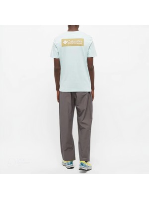Columbia North Cascades Erkek Mint Yeşili Spor Tişört