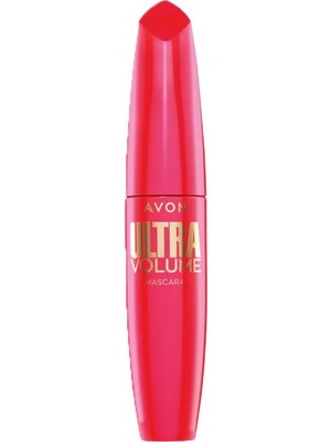 Avon '''True''' Ultra Volume Lash Magnify Maskara - Hacim Artırıcı, Uzatma ve Kaldırma Özellikli, Suya Dayanıklı, Siyah, Büyük Boy