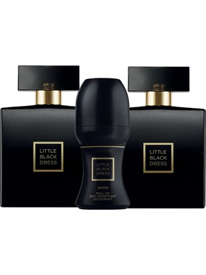 Avon Little Black Dress Kadın Parfüm EDP İkili Set 50 ml + Roll-on lik Paket