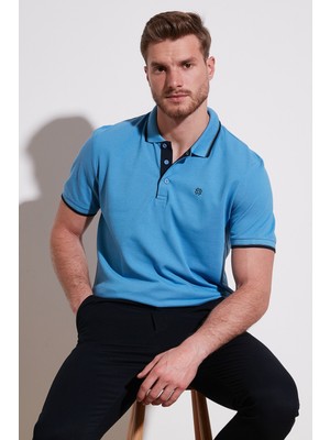Buratti % 100 Pamuk Düğmeli Regular Fit Polo Yaka T Shirt Erkek POLO YAKA T SHİRT 5902118