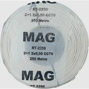 ARGE Cctv Kablo 2+1 (2X0,50MM) 250 Metre