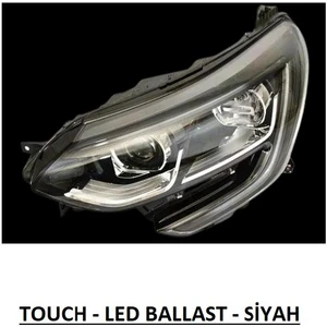Far Motorlu Sol Megane 4 Touch Siyah Çerçeveli LED Ballast 260601571R 202337