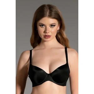Kadın Lotus Lazer Kesim Destekli Balenli Siyah Sütyen 336040