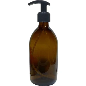 Design 500 ml Amber Cam Sıvı Sabunluk 3 Adet