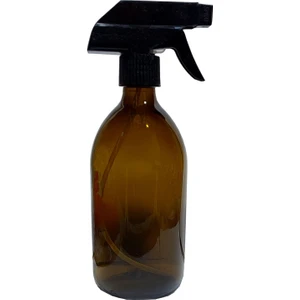 Design 500 Ml Amber Spreyli Cam Şişe 3 Adet