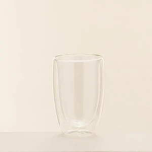 Easy Çift Cidarlı Bardak 450 ml Transparan