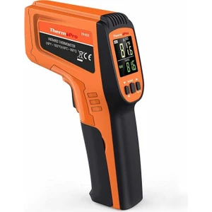 Thermopro TP450 -50C/+550C Antişok Dual Lazer Endüstriyel Kızılötesi Temassız Termometre