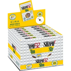 Süzen 92 Slim&Ultra Slim Sigara Filtresi Ağızlık 24x30 luk Paketinde, 24 x (27 Slim Filtre+3 Ultra Slim Adaptör)