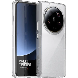 Xiaomi 13 Ultra Şeffaf Geri Kılıf Tpu+Akrilik Anti -Slatch Şok Geçirmez Telefon Kapağı - Şeffaf (Yurt Dışından)