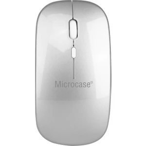 1600 Dpı Şarj Edilebilir 2.4 Ghz Çift Modlu Bluetooth Kablosuz MOUSE-AL3761 Gümüş