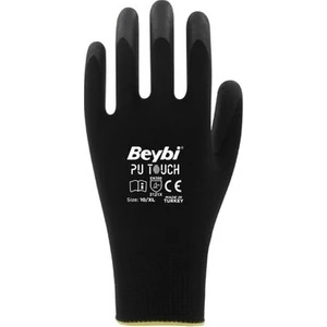 Pu Touch Eldiven Siyah