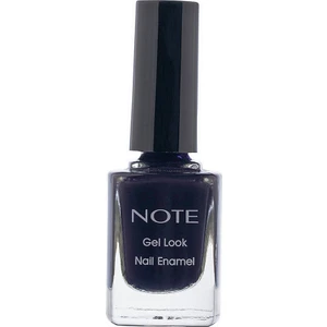Note Cosmetics Gel Look Oje 25 Black Purple - Patlıcan Moru