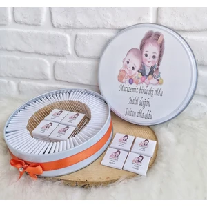Bunnyball Chocolate 100 Adet Isme Özel Abla Erkek Kardeş Temalı Çikolata