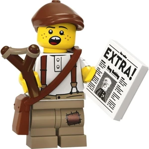 Minifigür 71037 Seri 24 - 12 Newspaper Kid